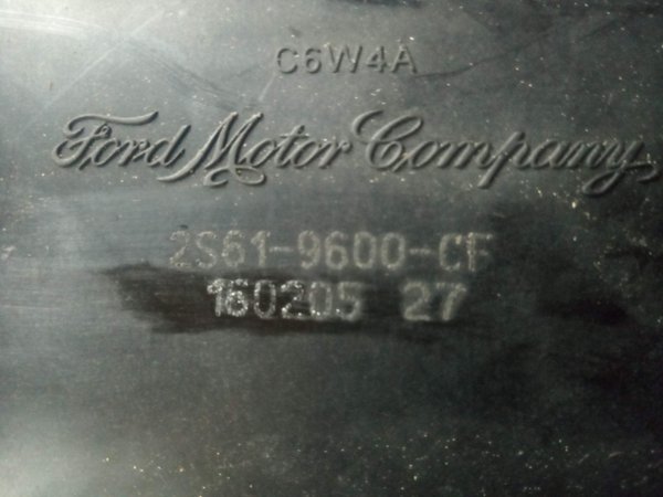 Luftfilterkasten Abdeckung Ford Fiesta Fusion 2S619600CF 15020527 C6W4A